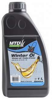 Olej MTD pro 4-taktní motory - zimní provoz