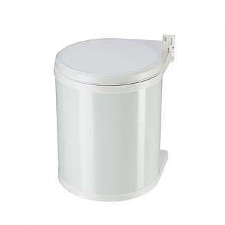 Odpadkový koš Hailo Compact-Box M bílý/bílý