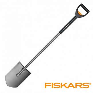 Rýč Fiskars teleskopický špičatý ergonomic 131300