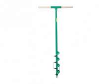 Vrták půdní jednozávitový zelený d9cm