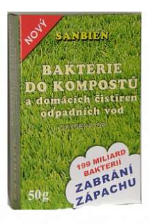 Sanbien bakterie do kompostů 50 g