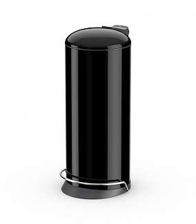 Odpadkový koš Hailo ProfiLine Solid Design 26 černý lak