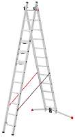 Dvoudílný univerzální žebřík Hailo S110 Pro 2x12 příček