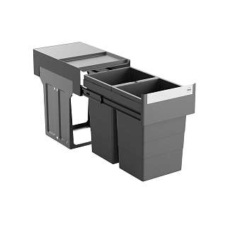 Hailo AS Tandem 13/13  tmavě šedý