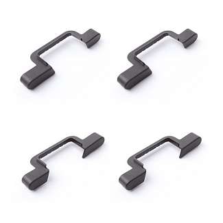 Úzké plastové krytky nášlapů schůdků 82mm 4 ks