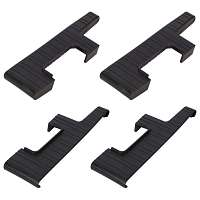 Široké plastové krytky nášlapů schůdků set 4 ks