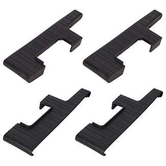 Široké plastové krytky nášlapů schůdků set 4 ks