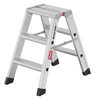 Hliníkové štafle HAILO Master D80 2x3 nášlapy