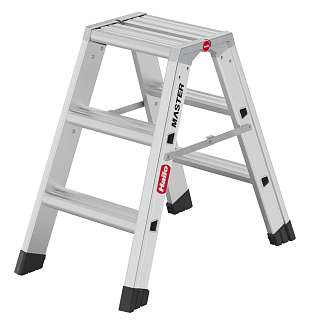 Hliníkové štafle HAILO Master D80 2x3 nášlapy